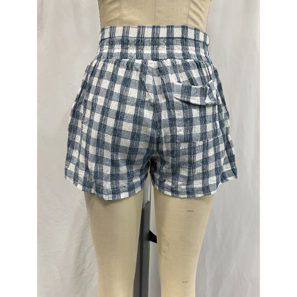 Hatch 'The Willa' White Crinkle Maternity Short Size 0 - Picture 3 of 5